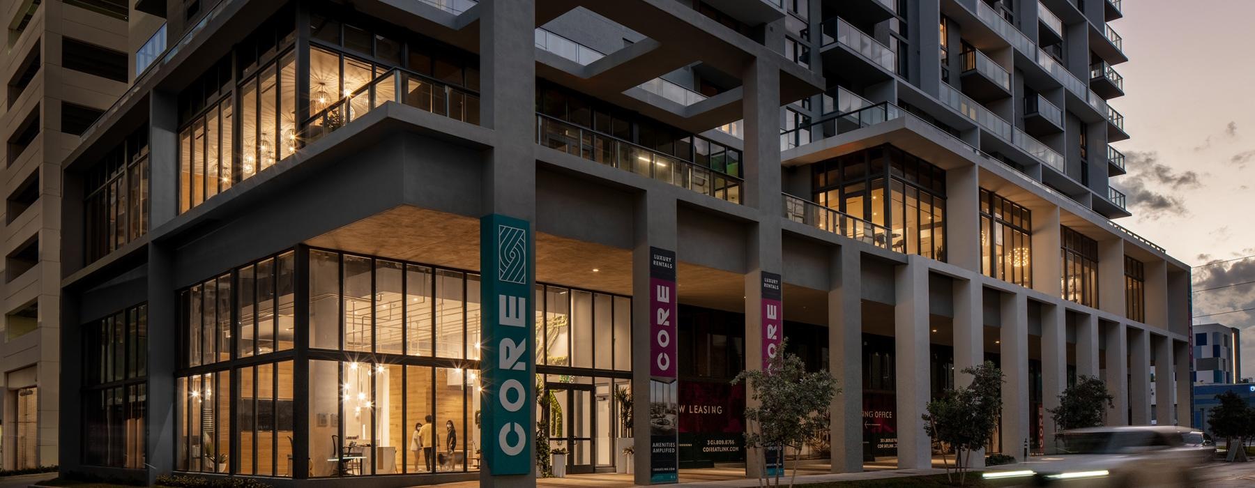 street view of a building